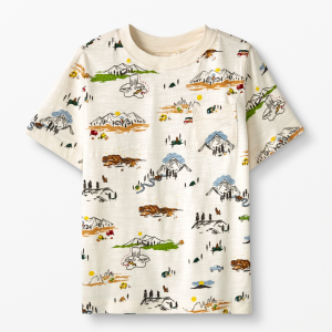 Áo Bé Trai Họa Tiết